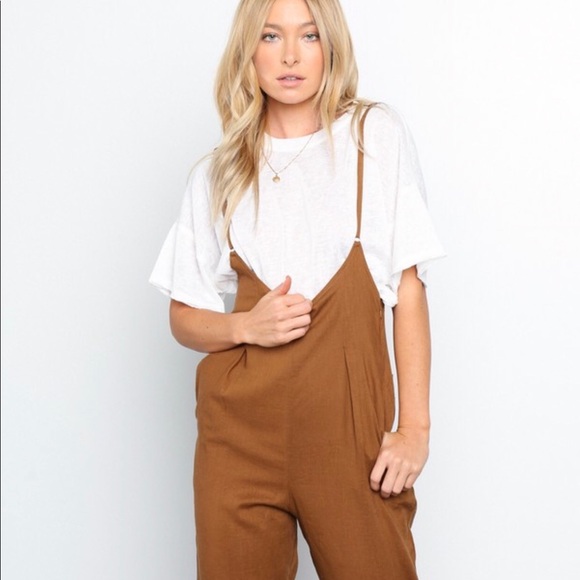 SOLD OUT Laurel Jumpsuit in Copper - Picture 6 of 8